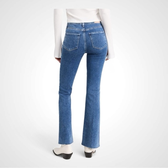 PAIGE High Rise Laurel Canyon Jeans in Tapestry NWT - Picture 4 of 6
